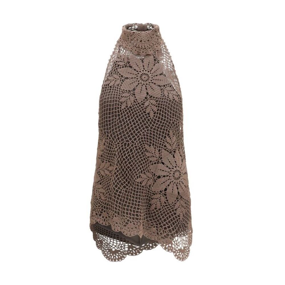 Magda Butrym Brown Cotton Women's Blouse